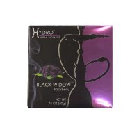 HYDRO Herbal - Black Widow ブラックベリー 50g（ニコチンなし シーシャ用ハーブフレーバー）