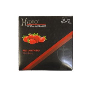 画像1: HYDRO Herbal - Red Lightning ストロベリー 50g（ニコチンなし シーシャ用ハーブフレーバー）
