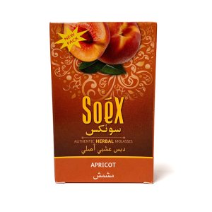 画像1: SOEX　- Apricot アプリコット 50g（ニコチンなし シーシャ用ハーブフレーバー）