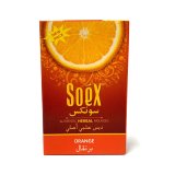 SOEX　- Orange オレンジ 50g（ニコチンなし シーシャ用ハーブフレーバー）