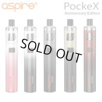 【新色登場】 Aspire - PockeX 【初心者おすすめ・電子タバコ／VAPEスターターキット】