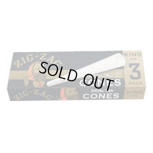 画像1: Zig Zag  - キングサイズ プレロールド コーン3本入り