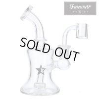 Famous X - 6inch Bell Dab Rig ガラスボング