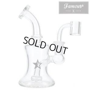 画像1: Famous X - 6inch Bell Dab Rig ガラスボング