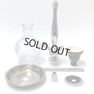 画像7: 【マルチホース可能】 MYA - Econo Thunder Hookah／ クリア  【 日本語説明書付き　／ シーシャ用 フーカー 水パイプ 】