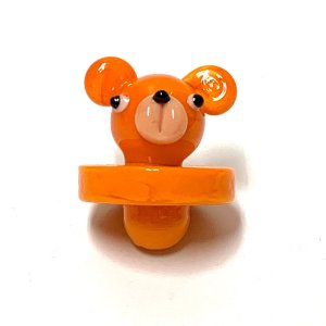 画像1: Glass Bear Carb Cap （ガラス製キャップ ／ ベアー）