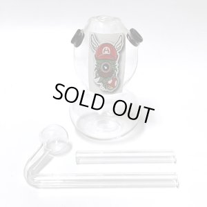 画像4: アメリカ製 ウォータークラックパイプ with ステッカー