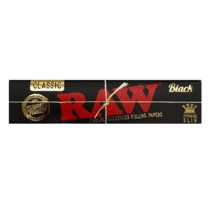 画像2: RAW - BLACK ペーパー キングサイズ スリム 108mm