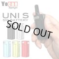 （Type-C充電対応） Yocan - UNI S  （510規格 CBD カートリッジ バッテリー ヴェポライザー）