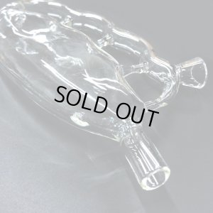 画像5: メリケンサック型 ガラス バブラー パイプ