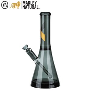 画像1: MARLEY NATURAL - Smoked Glass Water Pipe マーリーナチュラル アイスボング