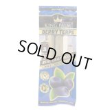 KING PALM - Berry Terps Pre-Rolled ナチュラルリーフラップ 2本入り