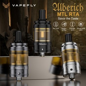 画像1: Vapefly - Alberich MTL RTA【中〜上級者向け・電子タバコ／VAPEアトマイザー】