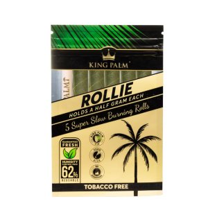 画像1: KING PALM - Rollie Natural Pre-Rolled ナチュラルリーフラップ 5本入り