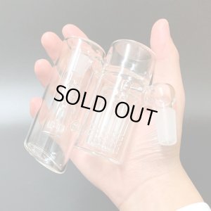 画像3: Double Tree Ash Catcher ガラスボング用 拡張チャンバーパーツ 45°（14mm／18mm）