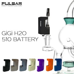 画像1: （Type-C充電対応）Plusar - GiGi H2O 510 Battery（510規格 CBD カートリッジ バッテリー ヴェポライザー）