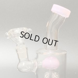 画像2: Small Stemless 4Tree Glass Bong スモールステムレス4ツリーガラスボング 15.5cm