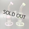 Small Stemless 6Tree Glass Bong スモールステムレス6ツリーガラスボング 20cm