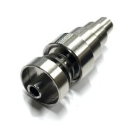 ワックス & オイル用　チタン　火皿 ネイル 　（太さ10mm〜19mm共通 ／ オスメス兼用）