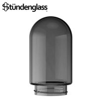 （正規品） Stundenglass - Single Gray Glass Globe グラビティー フーカー  & ボング専用ガラスグローブ  （1個）