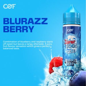画像1: Cloudy O Funky - Super Cool Blurazz Berry（メンソール＆ブルーベリー&ラズベリー）　60ml