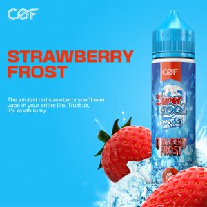 画像1: Cloudy O Funky - Super Cool Strawberry Frost（メンソール＆ストロベリー） 60ml
