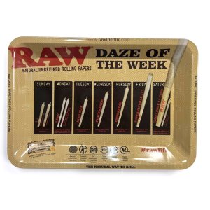 画像1: RAW - Daze of The Week メタルローリングトレイ・スモール