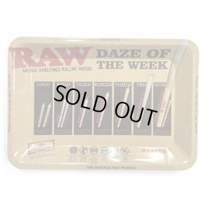 画像1: RAW - Daze of The Week メタルローリングトレイ・スモール
