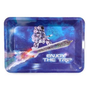 画像1: RAW - Enjoy The Trip メタルローリングトレイ・スモール