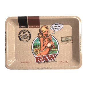 画像1: RAW - Girl メタルローリングトレイ・スモール