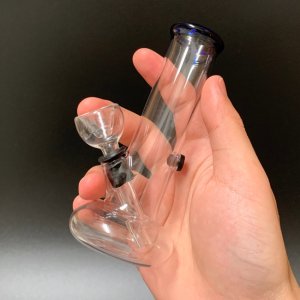 画像5: Glass Mini Bong  ミニ ガラスボング 12.5cm