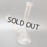 7inch Clear Glass Bong Beaker  ガラスボング 18cm