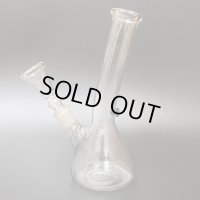 7inch Clear Glass Bong Beaker  ガラスボング 18cm