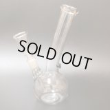 7inch Clear Glass Bong Flask  ガラスボング 18cm