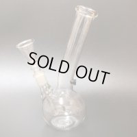 7inch Clear Glass Bong Flask  ガラスボング 18cm