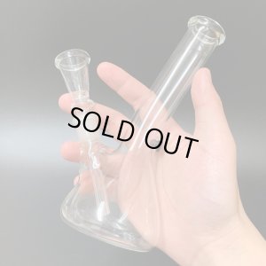 画像4: 7inch Clear Glass Bong Beaker  ガラスボング 18cm