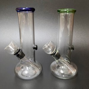 画像1: Glass Mini Bong  ミニ ガラスボング 12.5cm