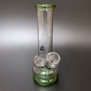画像2: Glass Mini Bong 3Rings ミニ ガラスボング 14cm