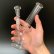 画像4: 7inch Clear Glass Bong Stand  ガラスボング 18cm (4)