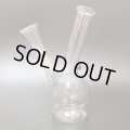 7inch Clear Glass Bong Stand  ガラスボング 18cm