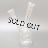 7inch Clear Glass Bong Stand  ガラスボング 18cm