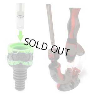 画像5: OOZE - ECHO Silicone Water Pipe & Nectar Collector 4 in 1 ガラス&シリコン ボング（ハーブ／ワックス／CBDカートリッジ対応）