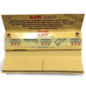 画像2: RAW - Classic  キングサイズ スリム ペーパー &フィルターチップ 108mm