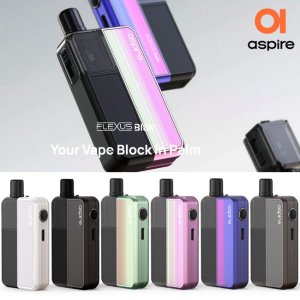 画像1: Aspire  - Flexus Blok フレクサス  ブロック【初心者おすすめ ／ 日本語説明書付き ／ 電子タバコ ／ VAPEスターターキット】