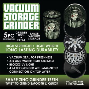 画像8: SmokeZilla - Vacuum Storage Grinder 保存ケース & グラインダー φ60mm
