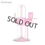 （正規品） Stundenglass - Gravity Hookah Pink グラビティボング  & フーカー  ピンク （ シーシャ用フーカー & 水パイプ ボング ） 