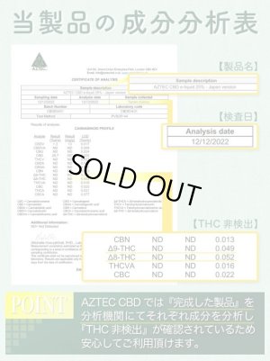 画像15: Aztec アステカ -  使い捨て CBD シーシャ （CBD 含有率 25%）