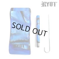 RYOT -  Acrylic Magnetic Dugout with One Hitter  ワンヒッターボックス ／ ブルー&ブラック