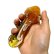 画像7: Thick Gold Fumed Stripe Glass Pipe ガラスパイプ