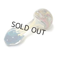 Color Changing Confetti Glass Pipe ガラスパイプ